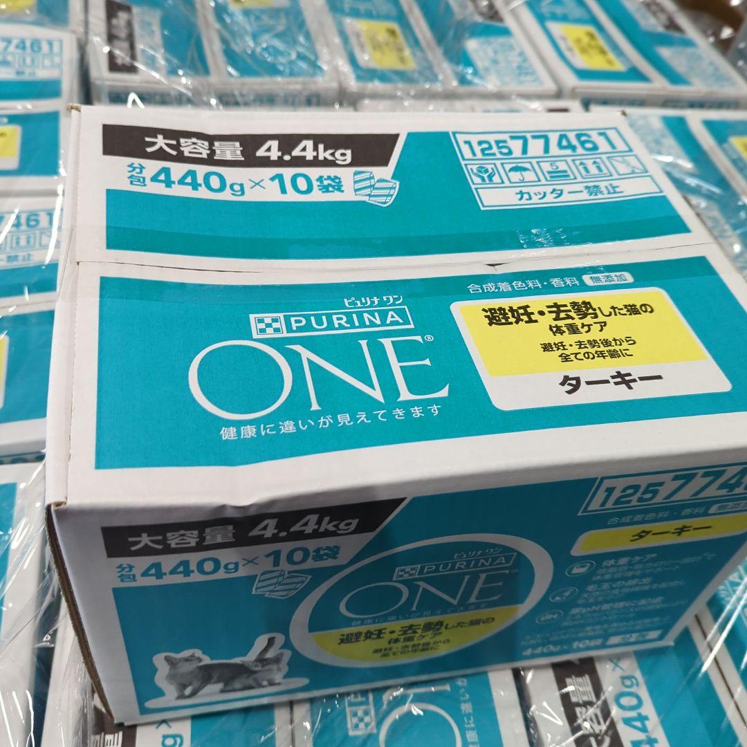 8箱ピュリナ ワン キャットフード ターキー 4.4kg賞味期限：2026.02