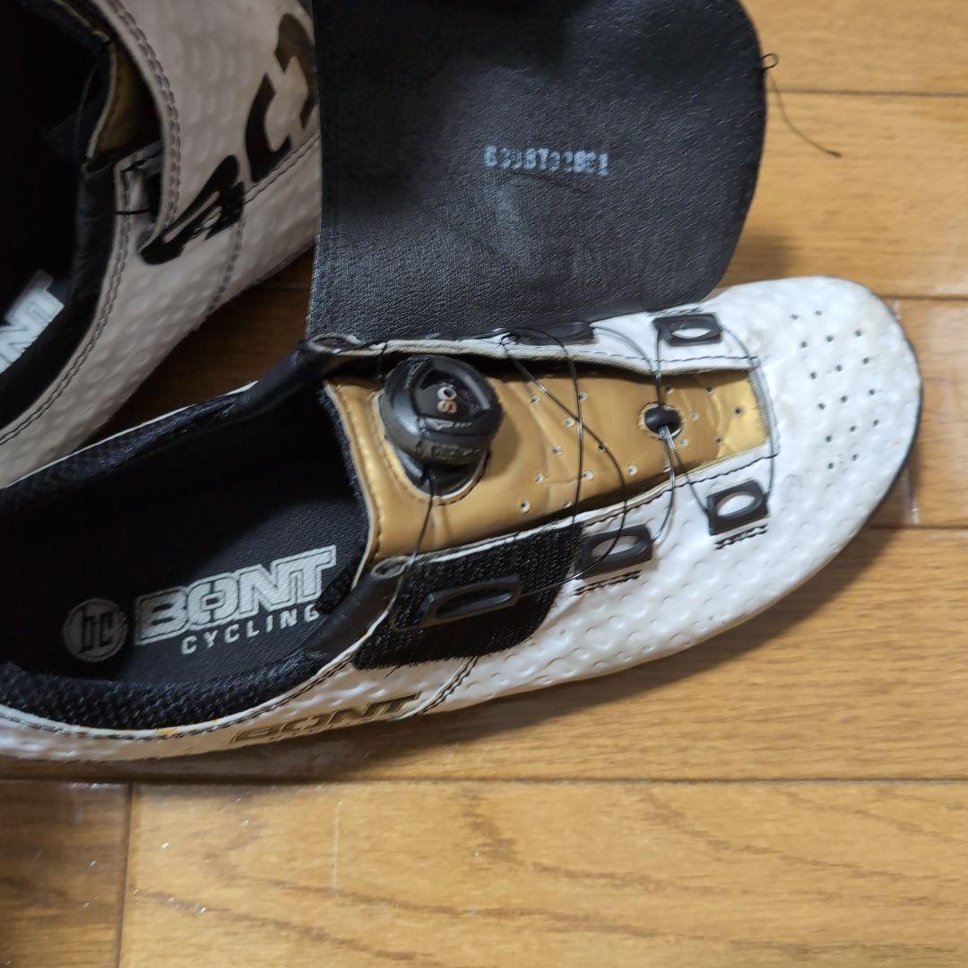 BONT ZERO+ サイクリングシューズ ホワイト/ブラック