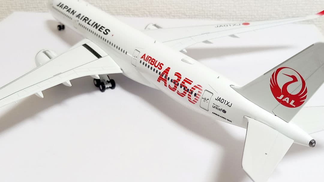 JFOX 1/200 JAL 日本航空 A350-900 JA01XJ 完成品