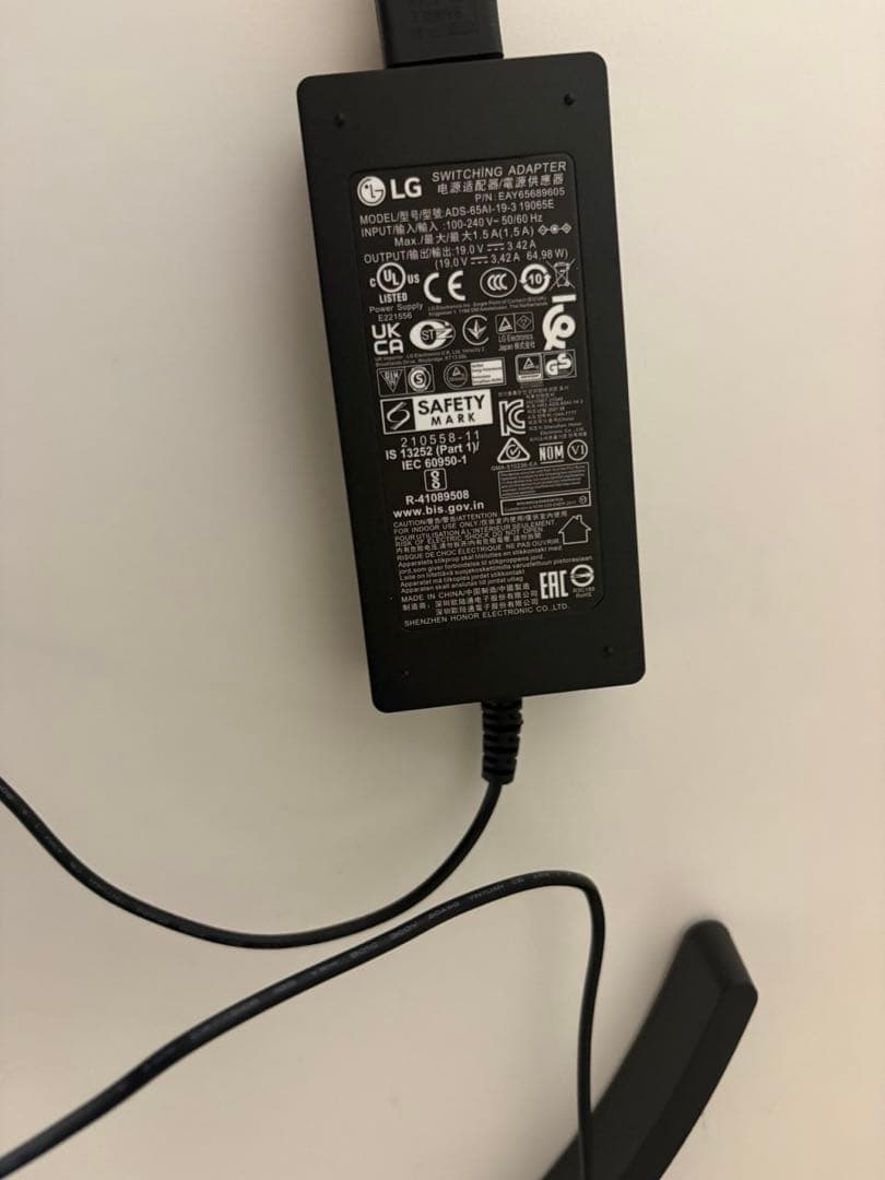 【美品】LG モニター ディスプレイ 34WN750-B 34インチ