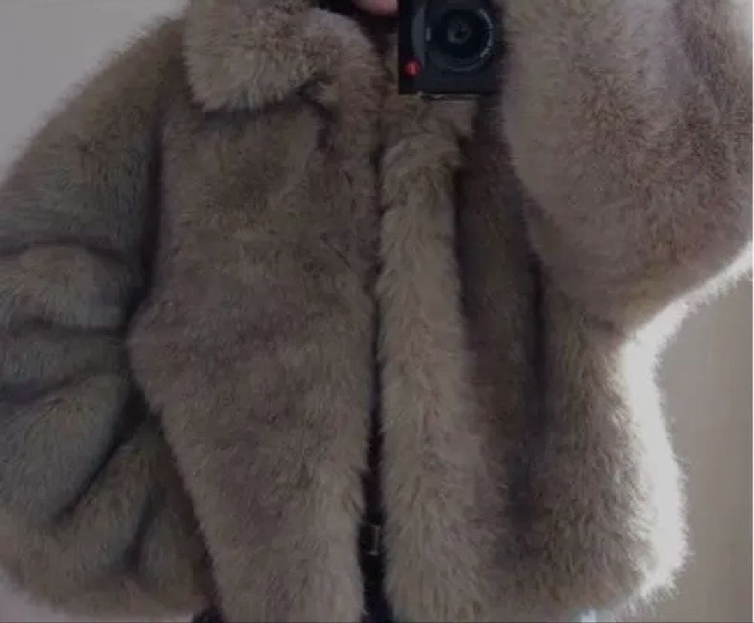 ジャケット・アウター leinwande Egg Fur Coat / Beige