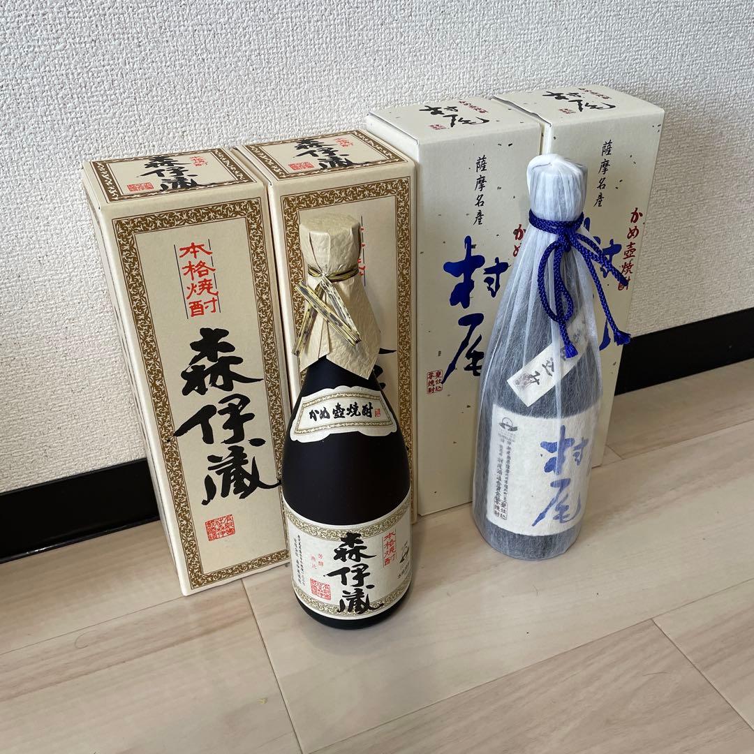 森以蔵 JAL 村尾 ANA 720ml 各2本の4本セット