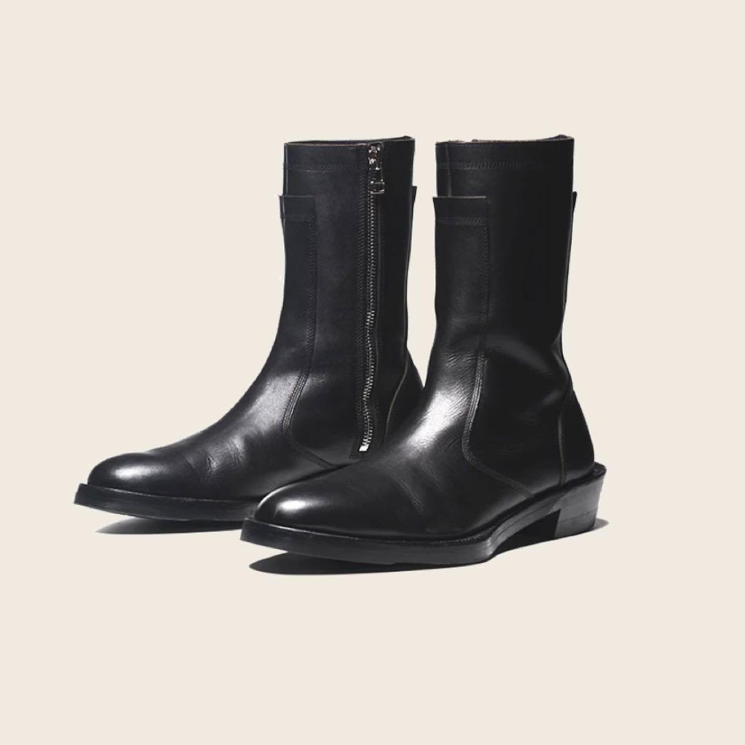 コウザブロウ/kozaburo ANKLE ZIP-UP BOOTS US8