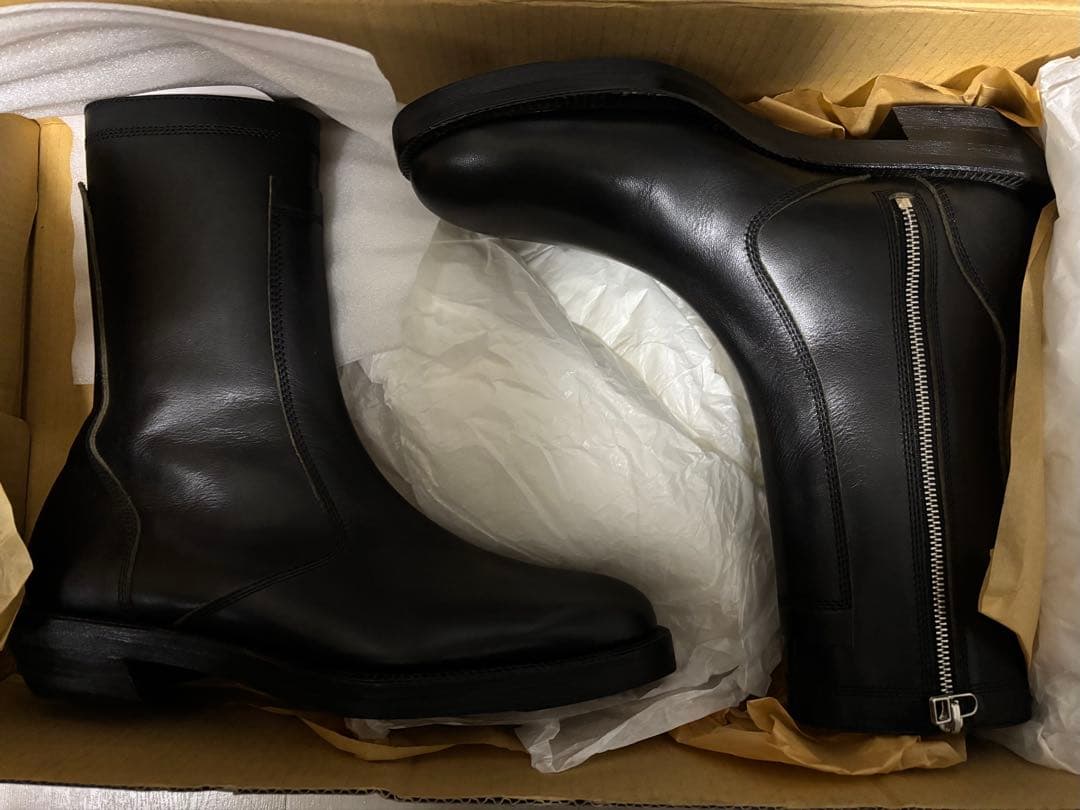 コウザブロウ/kozaburo ANKLE ZIP-UP BOOTS US8