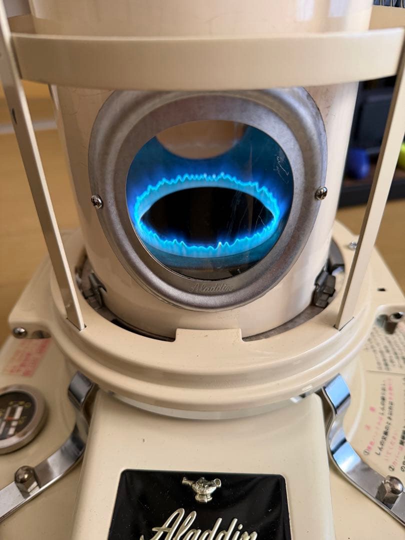 【極上品】ヴィンテージアラジン ブルーフレームヒーターカスタム