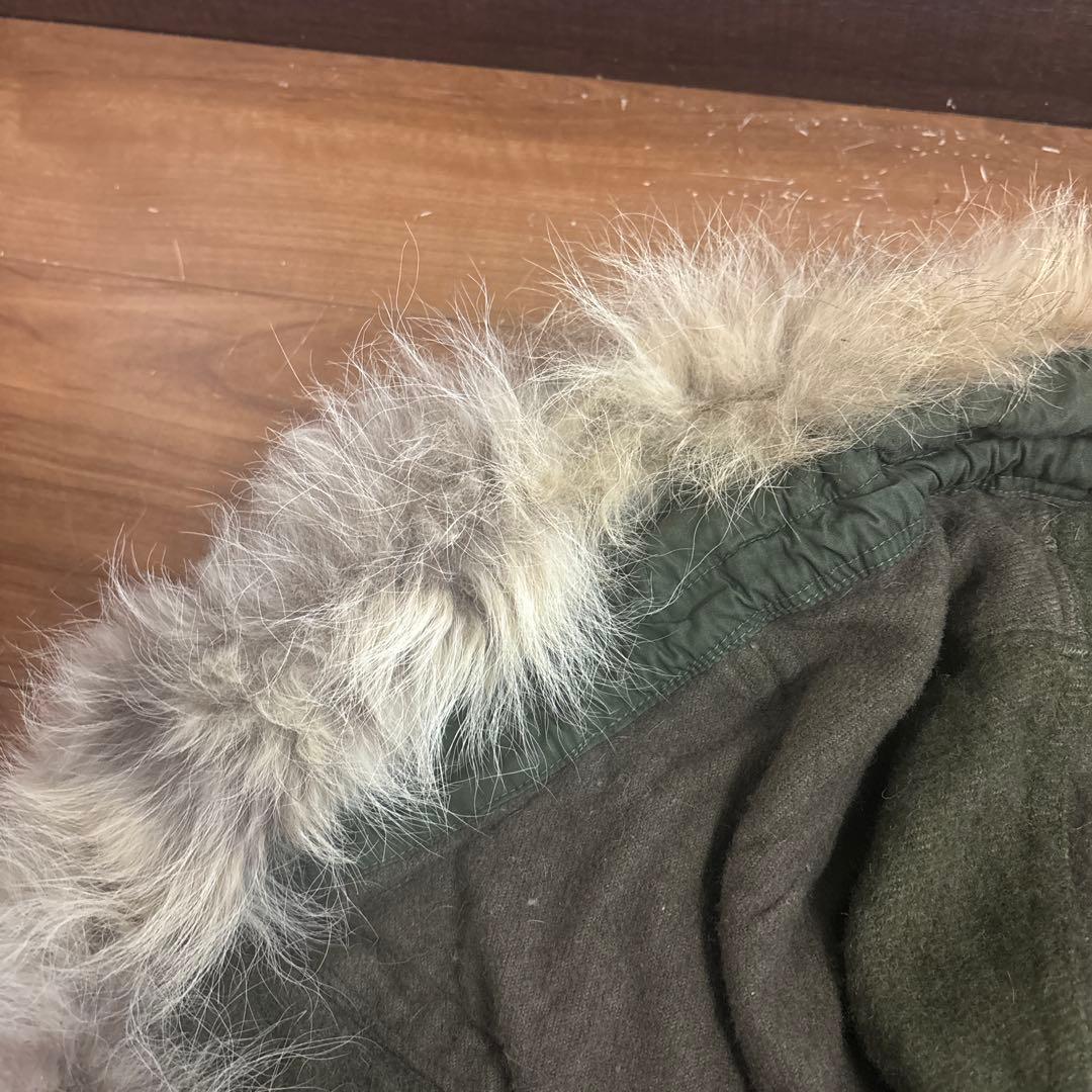 50s 米軍　実物　M51フード　M1951 PARKA コヨーテファ　⑫