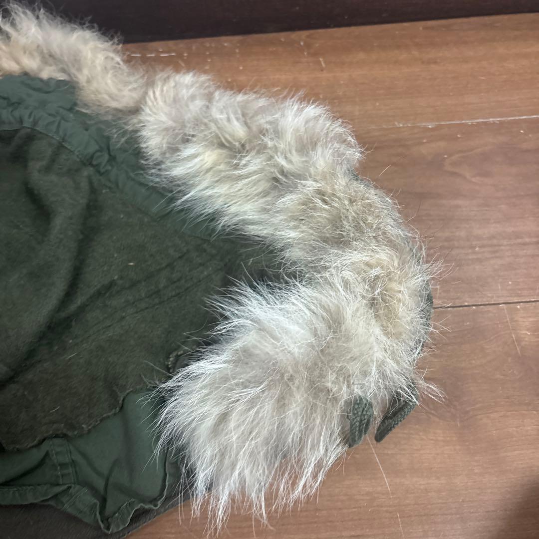 50s 米軍　実物　M51フード　M1951 PARKA コヨーテファ　⑫
