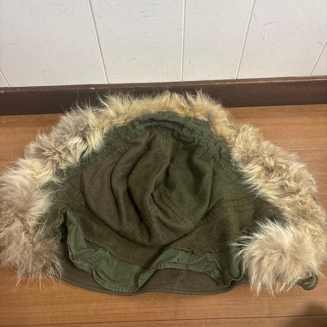 50s 米軍　実物　M51フード　M1951 PARKA コヨーテファ　⑫