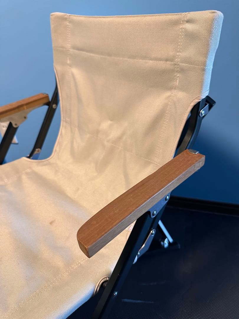 kanku スノーピーク　ローチェア ショート アイボリー