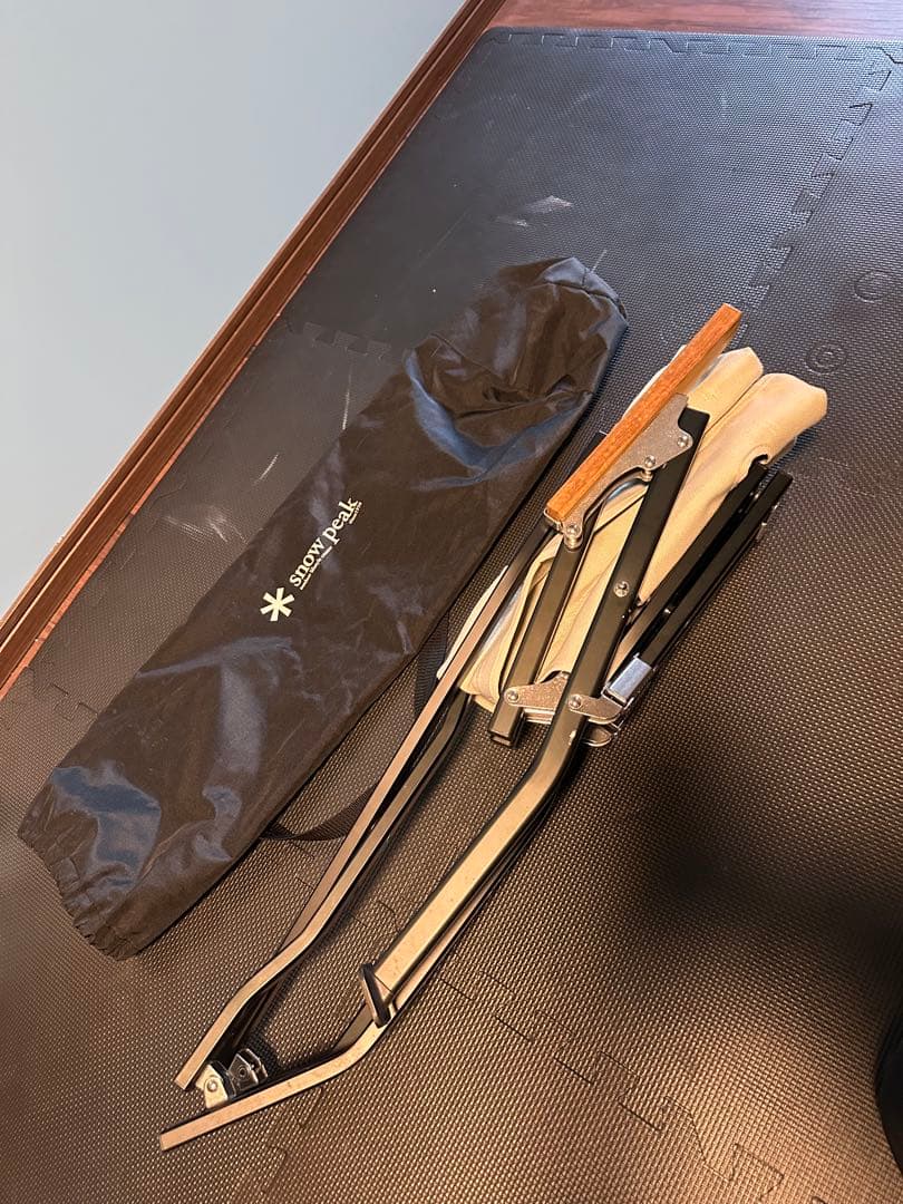 kanku スノーピーク　ローチェア ショート アイボリー