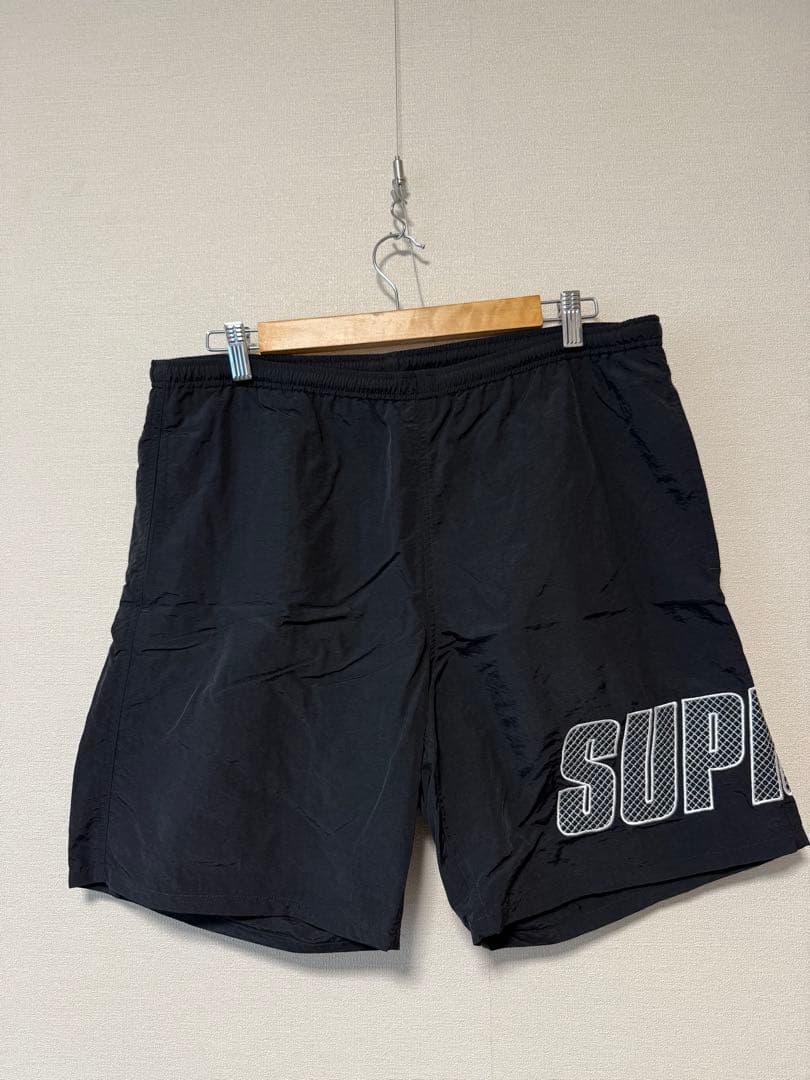 Supreme Logo Applique Water Short シュプ 水着