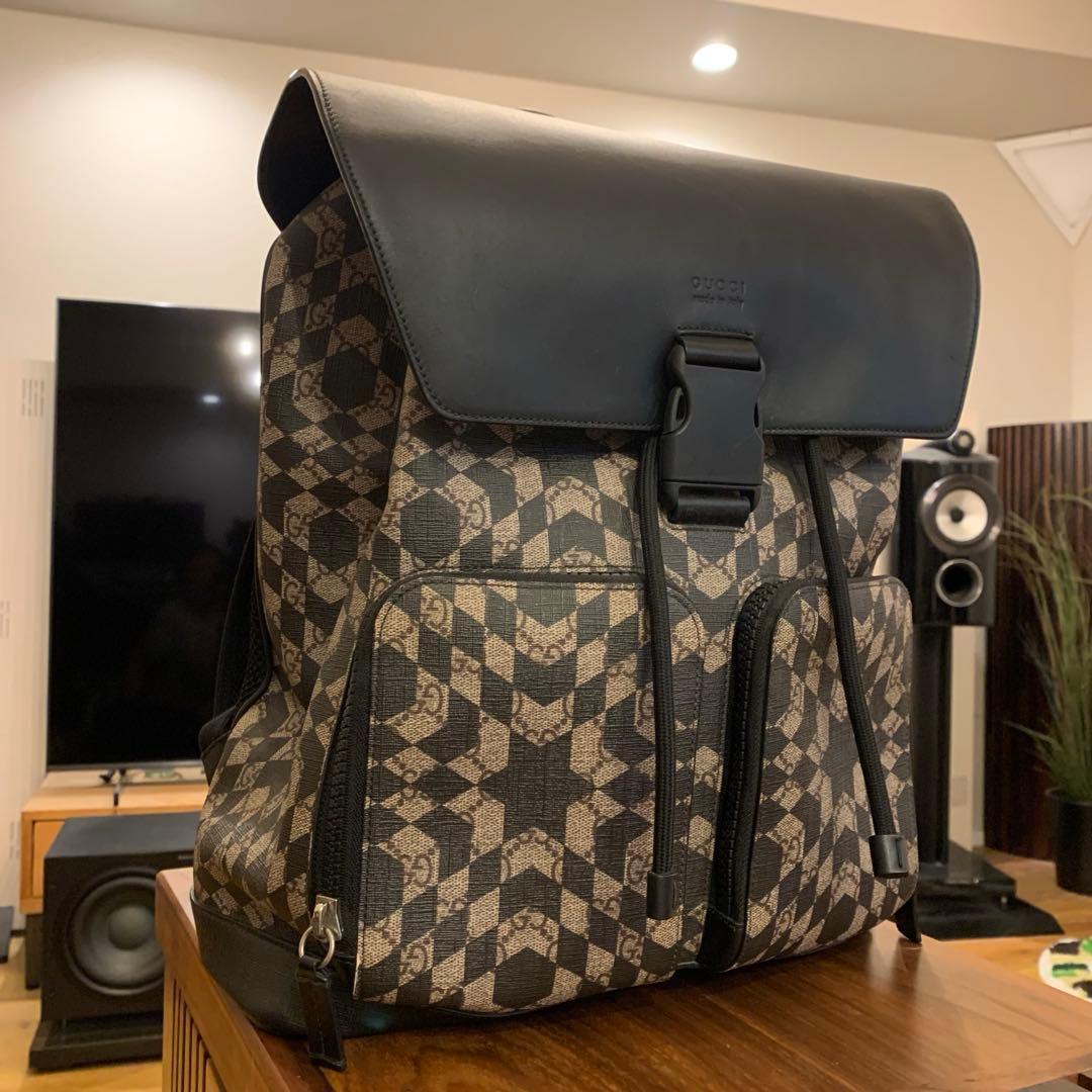 美品 GUCCI グッチ カレイド バックパック リュック 大きめ