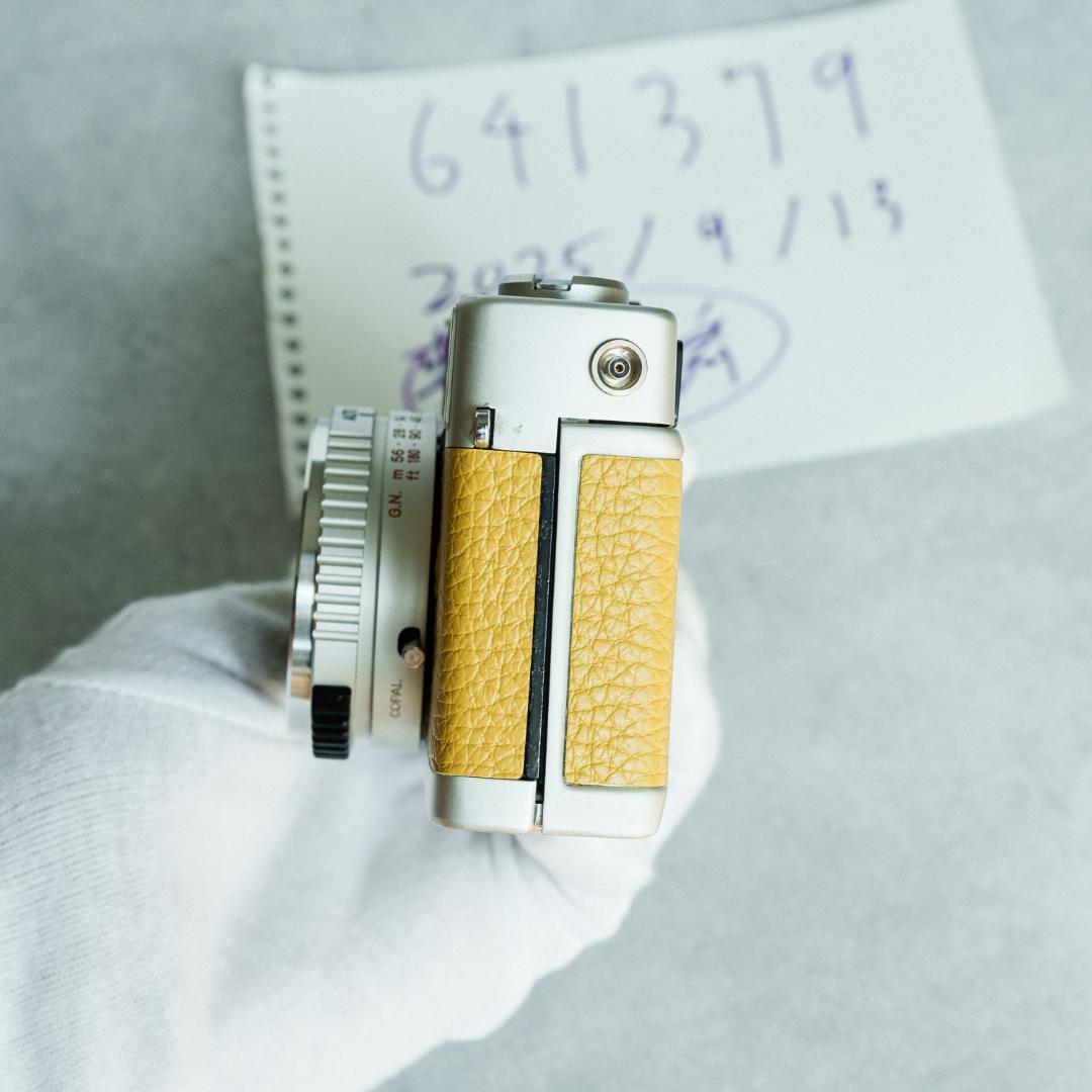 Konica C35 flash matic イエロー【整備済完動品】
