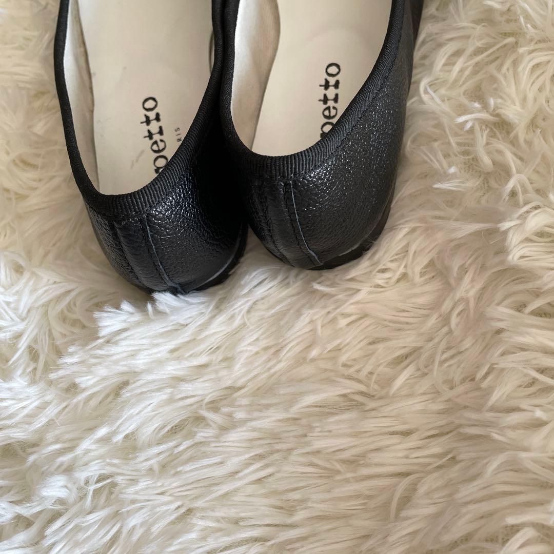 本日限定Repetto ブラックシューズ37サイズ23.0~23.5センチ相当