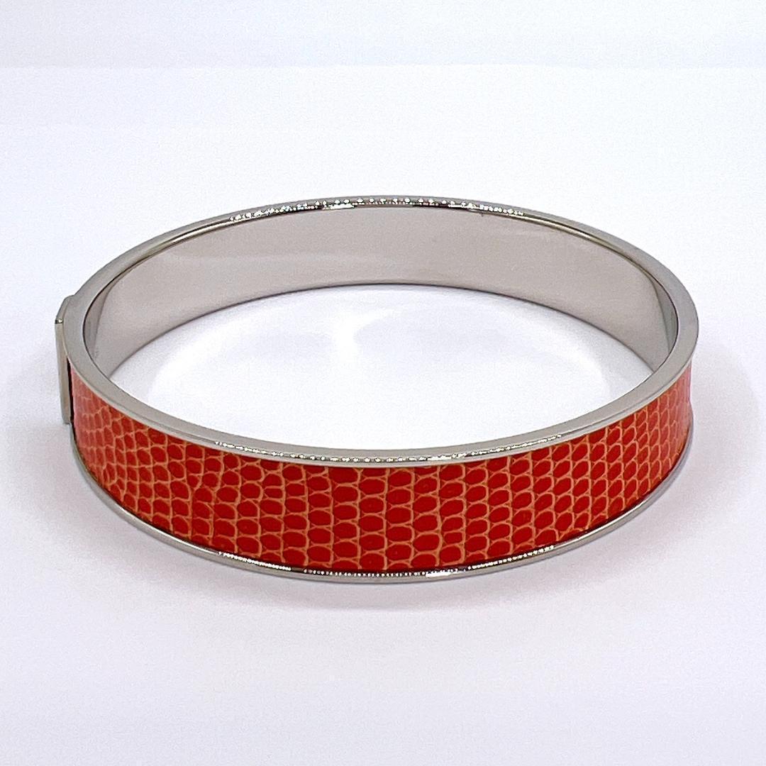 エルメス リザード KAWAII カワイイ サイズ：S バングル ブレスレット