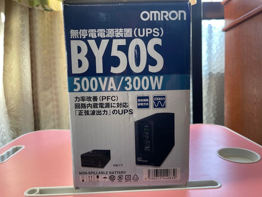 L*a様 OMRON BY50S UPS 500VA/300W 未使用　AMAZ