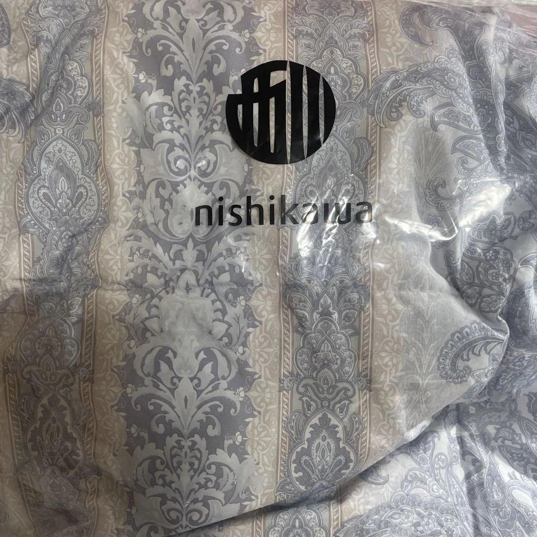 西川羽毛高級ホワイトダックダウン掛け布団 150×210cm