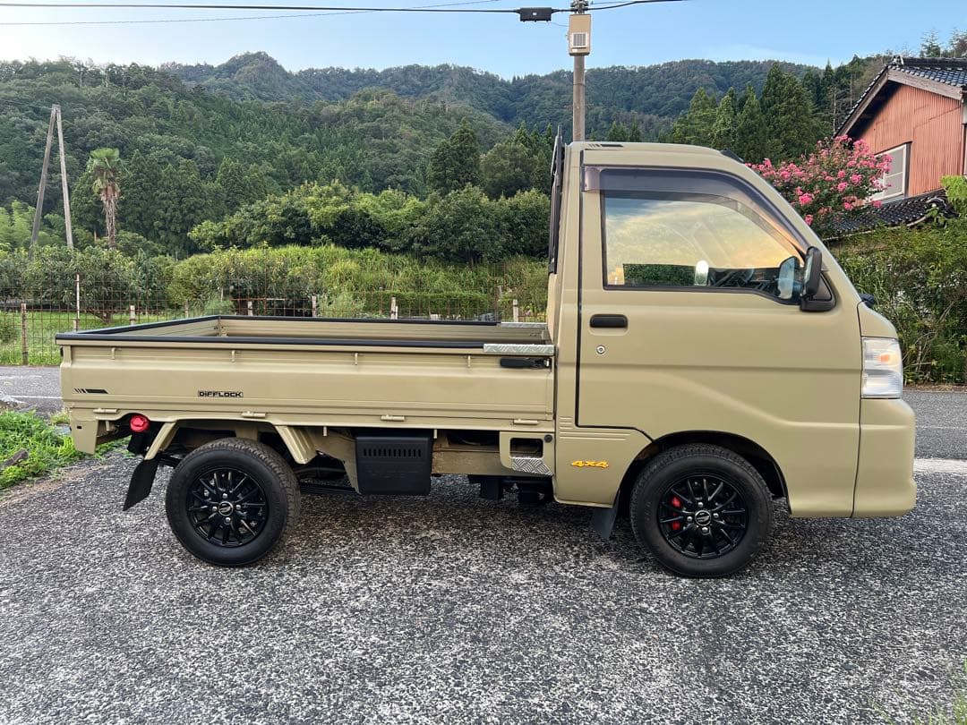 ハイゼットトラックエクストラ4WD平成19年式72460km 禁煙車