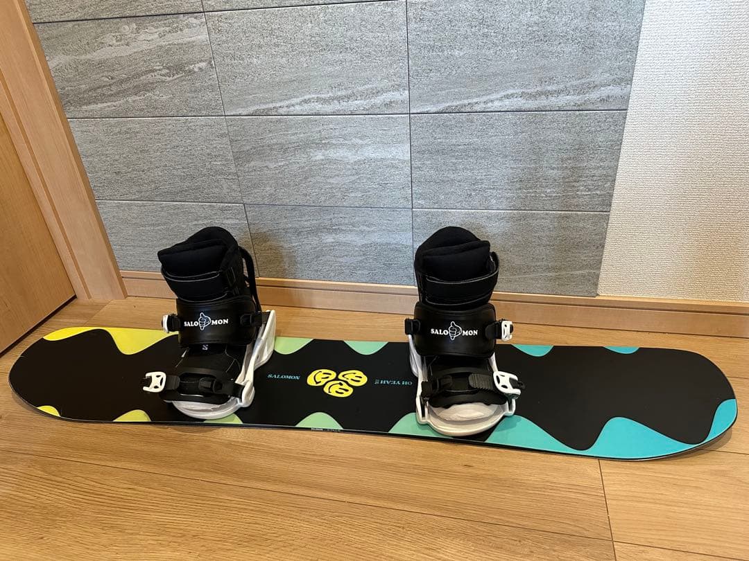 3点セット☆SALOMON キッズスノーボードブーツ 20cm 板110cm