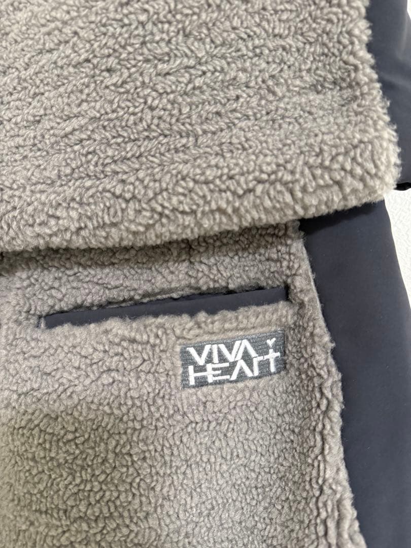 一度のみ着用 M VIVA HEART ボアフリースベスト　スカート　セット