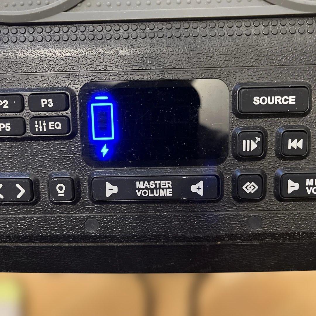 稼働品 防水ECOXGEAR ECOBOULDER スピーカー 充電不可