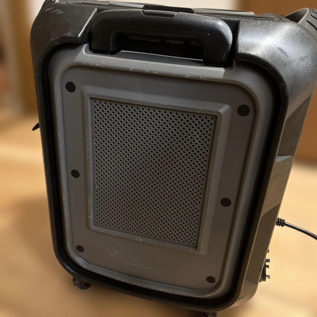 稼働品 防水ECOXGEAR ECOBOULDER スピーカー 充電不可