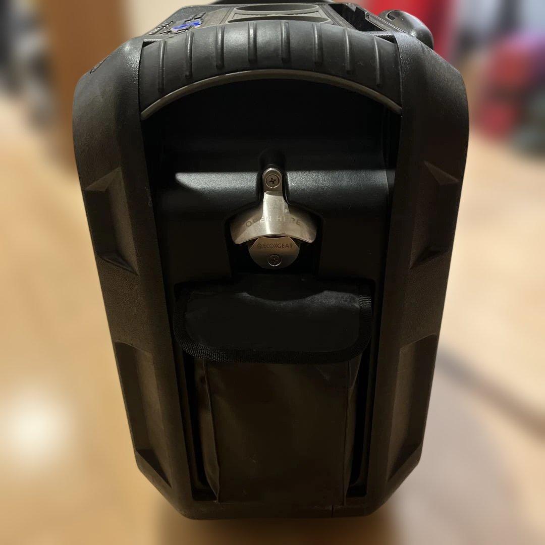 稼働品 防水ECOXGEAR ECOBOULDER スピーカー 充電不可