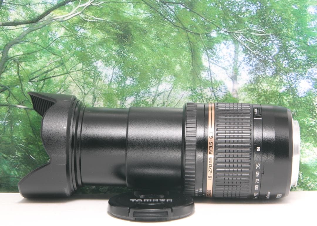 ❤手振れ補正する超便利な1本♪TAMRON 18-270mm canon用❤