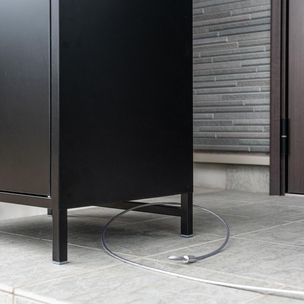 ☆宅配ボックス大容量1ドア　グリーン