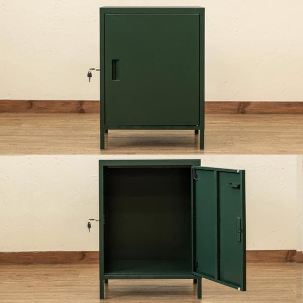 ☆宅配ボックス大容量1ドア　グリーン