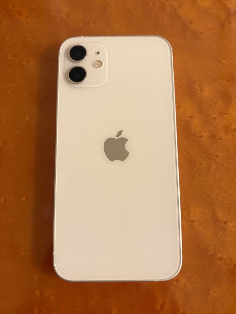 iPhone12 64G ホワイト　純正バッテリー93% SIMフリー