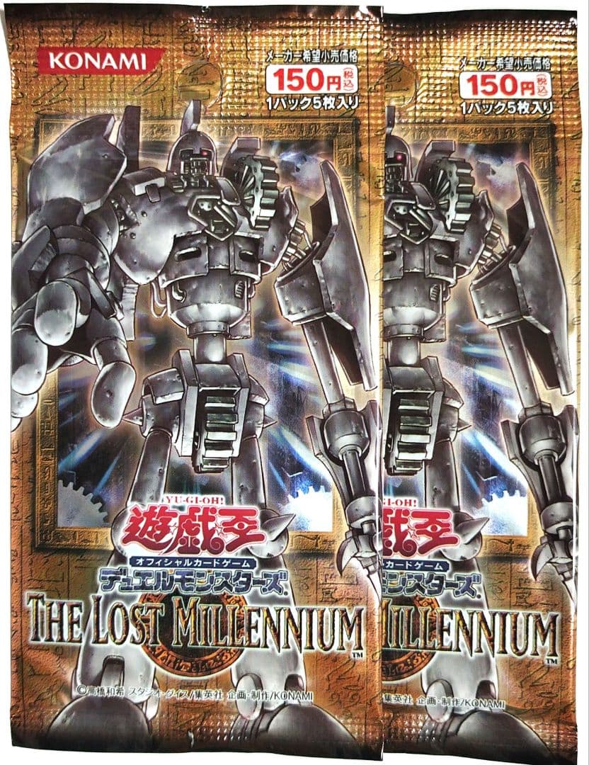 遊戯王：ザ・ロスト・ミレニアム：未開封 x2