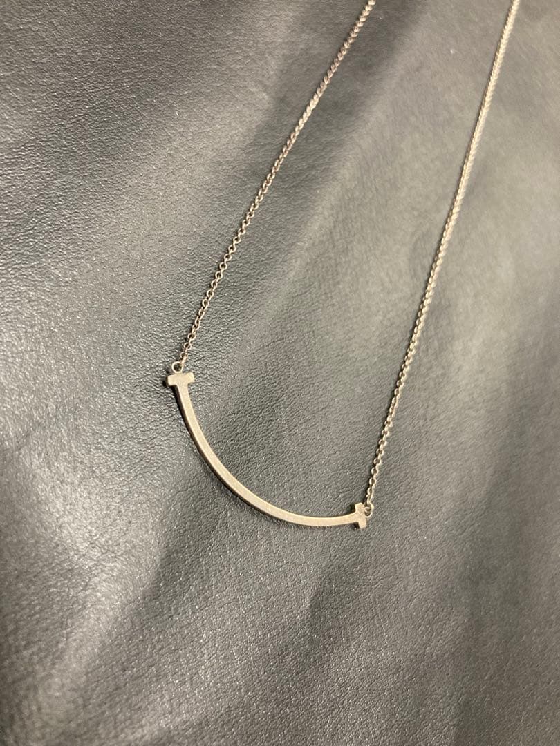 Tiffany& Co. Tスマイルネックレス