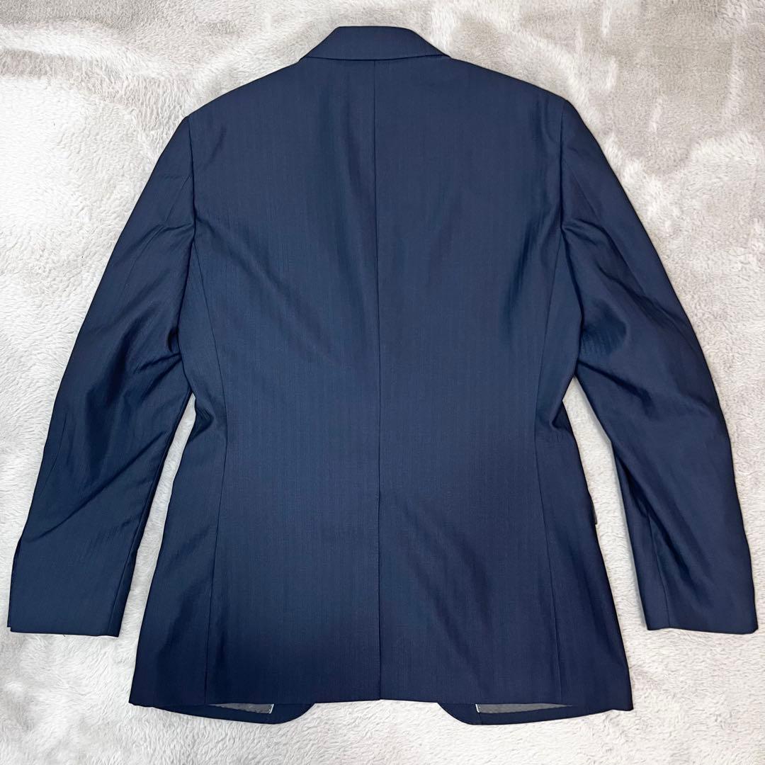 ☆美品☆ ORIHICA 3ピース リバーシブルベスト スーツ ネイビー A6