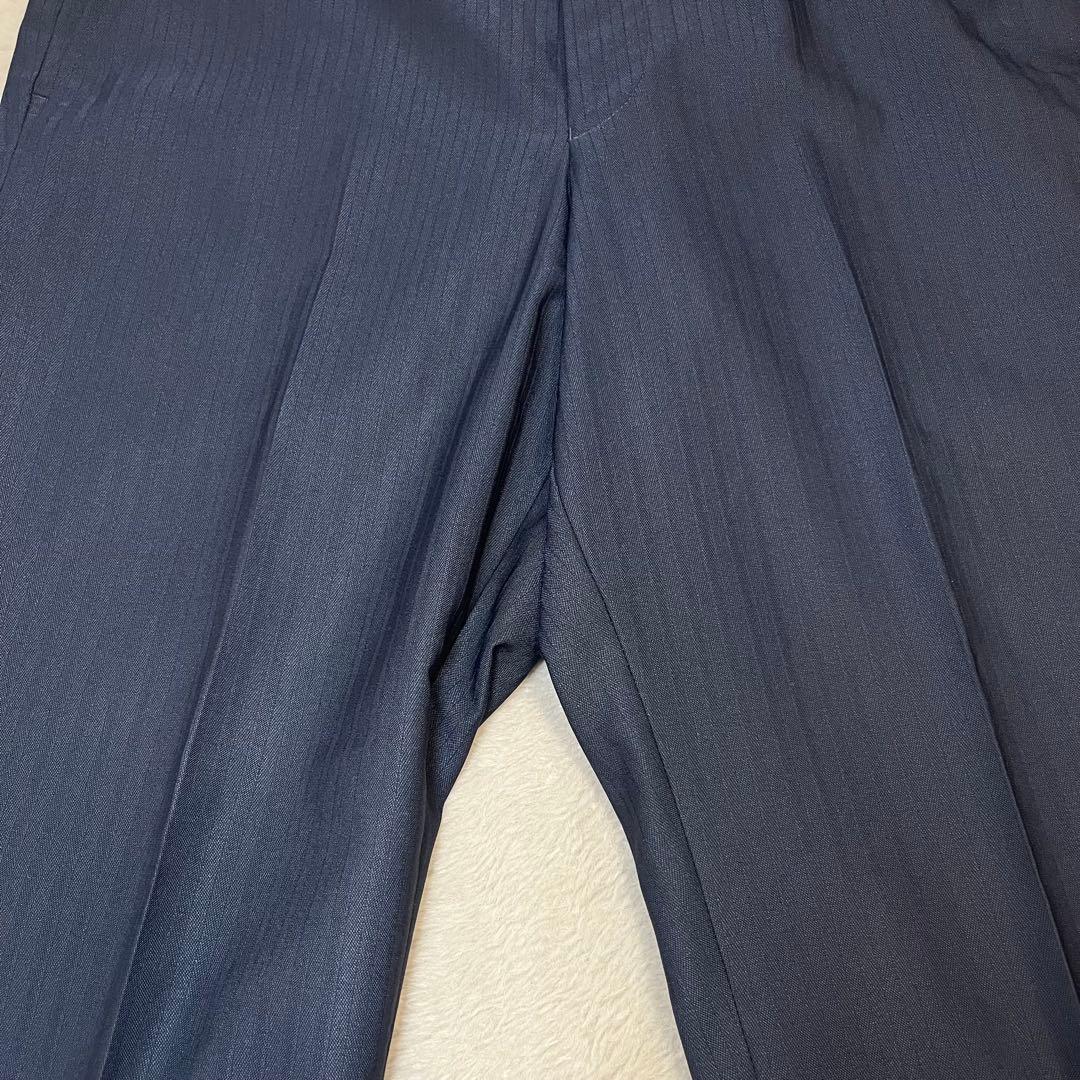 ☆美品☆ ORIHICA 3ピース リバーシブルベスト スーツ ネイビー A6