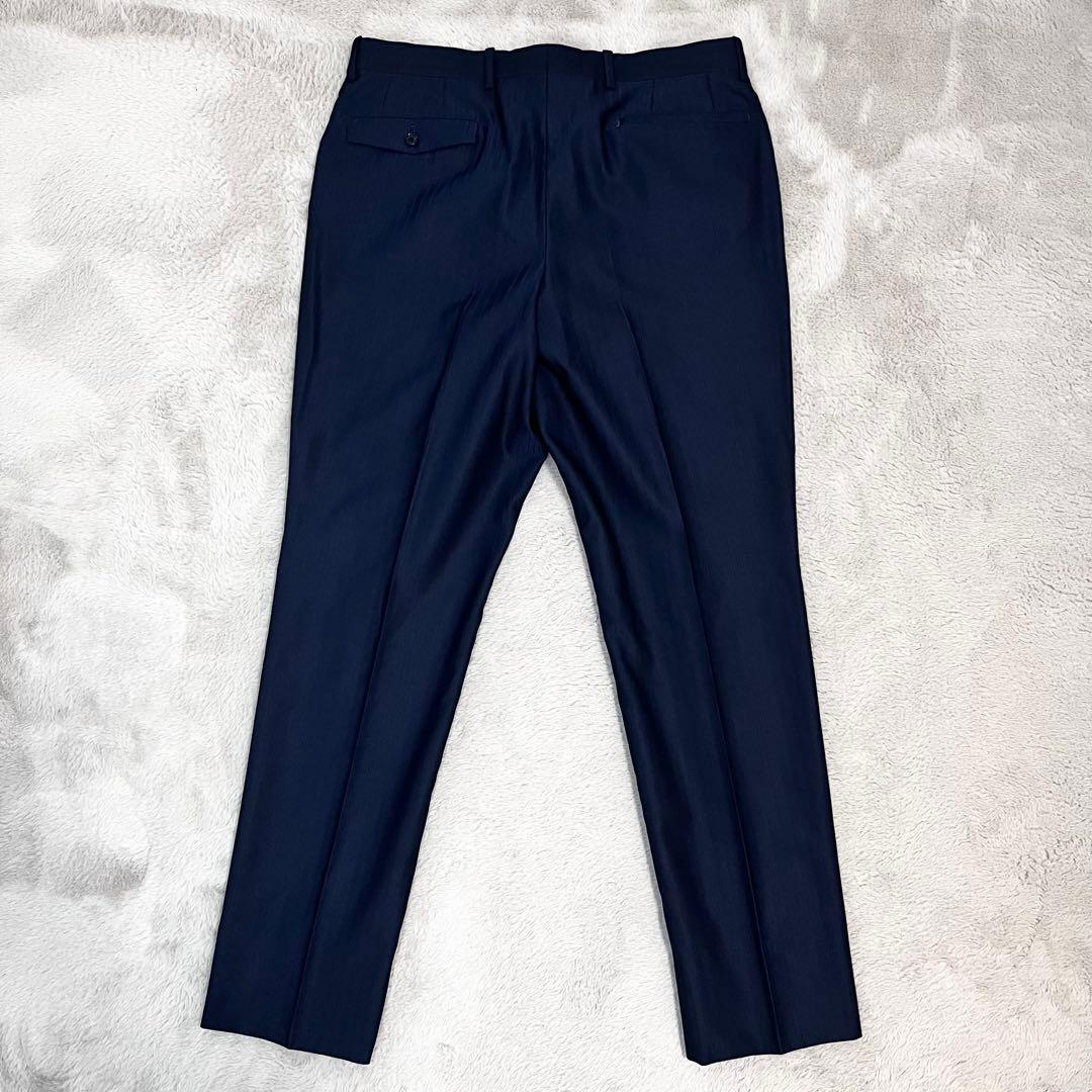 ☆美品☆ ORIHICA 3ピース リバーシブルベスト スーツ ネイビー A6