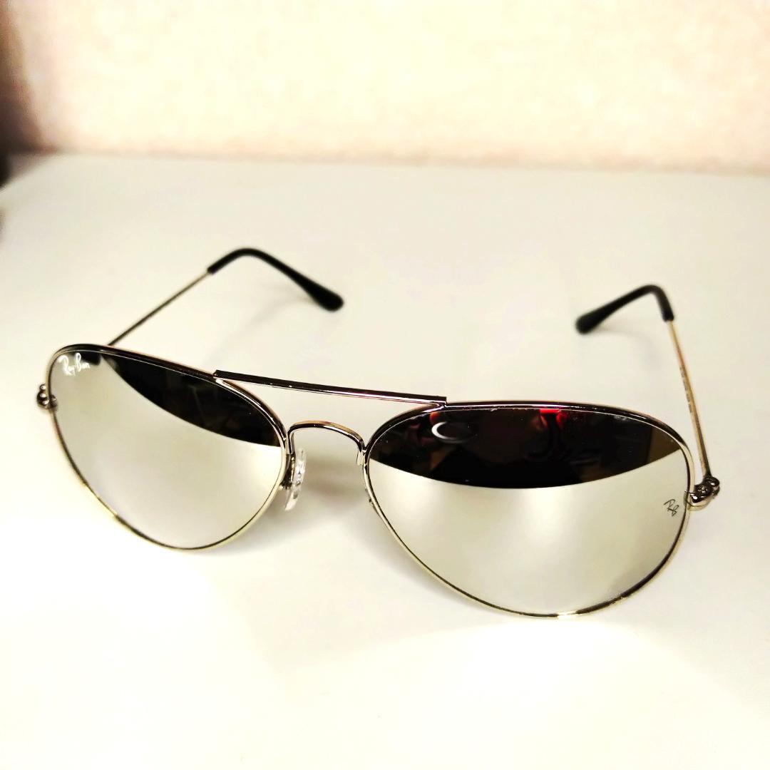 レイバン サングラス アビエーター ミラーレンズ Ray-Ban AVIATOR