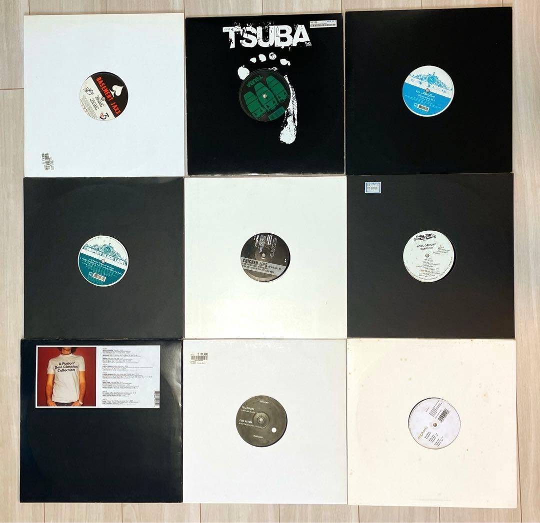 【12inch レコード】Techno/House９枚セット