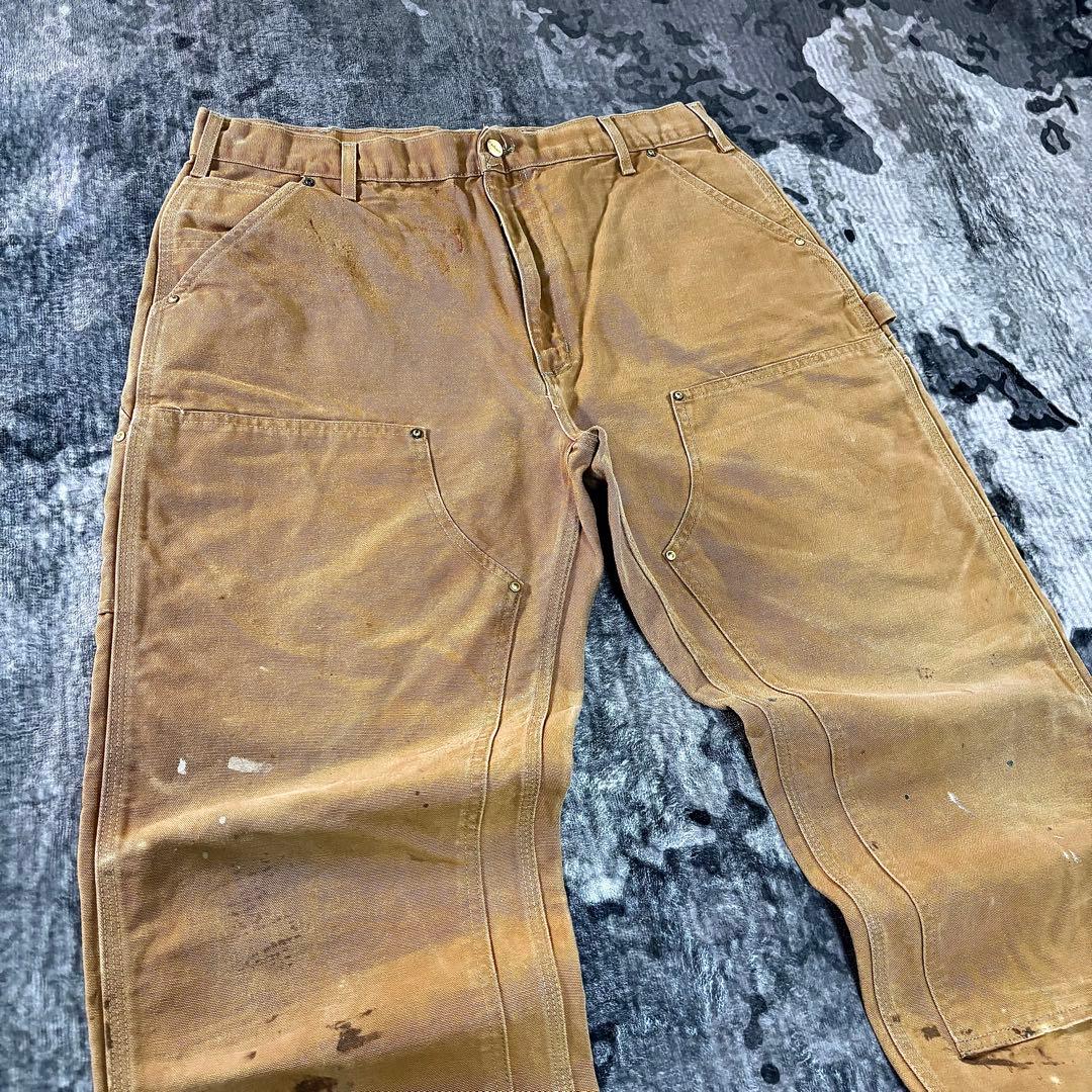 コメ欄セール！スペシャル ダック地 ダブルニー 雰囲気系 フェード感◎ ゆるだぼ