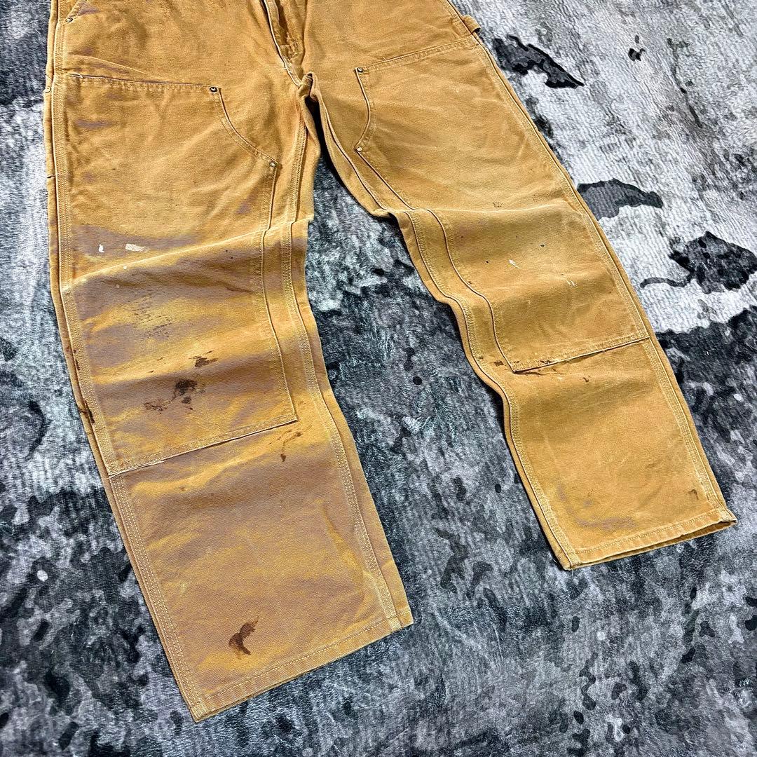 コメ欄セール！スペシャル ダック地 ダブルニー 雰囲気系 フェード感◎ ゆるだぼ