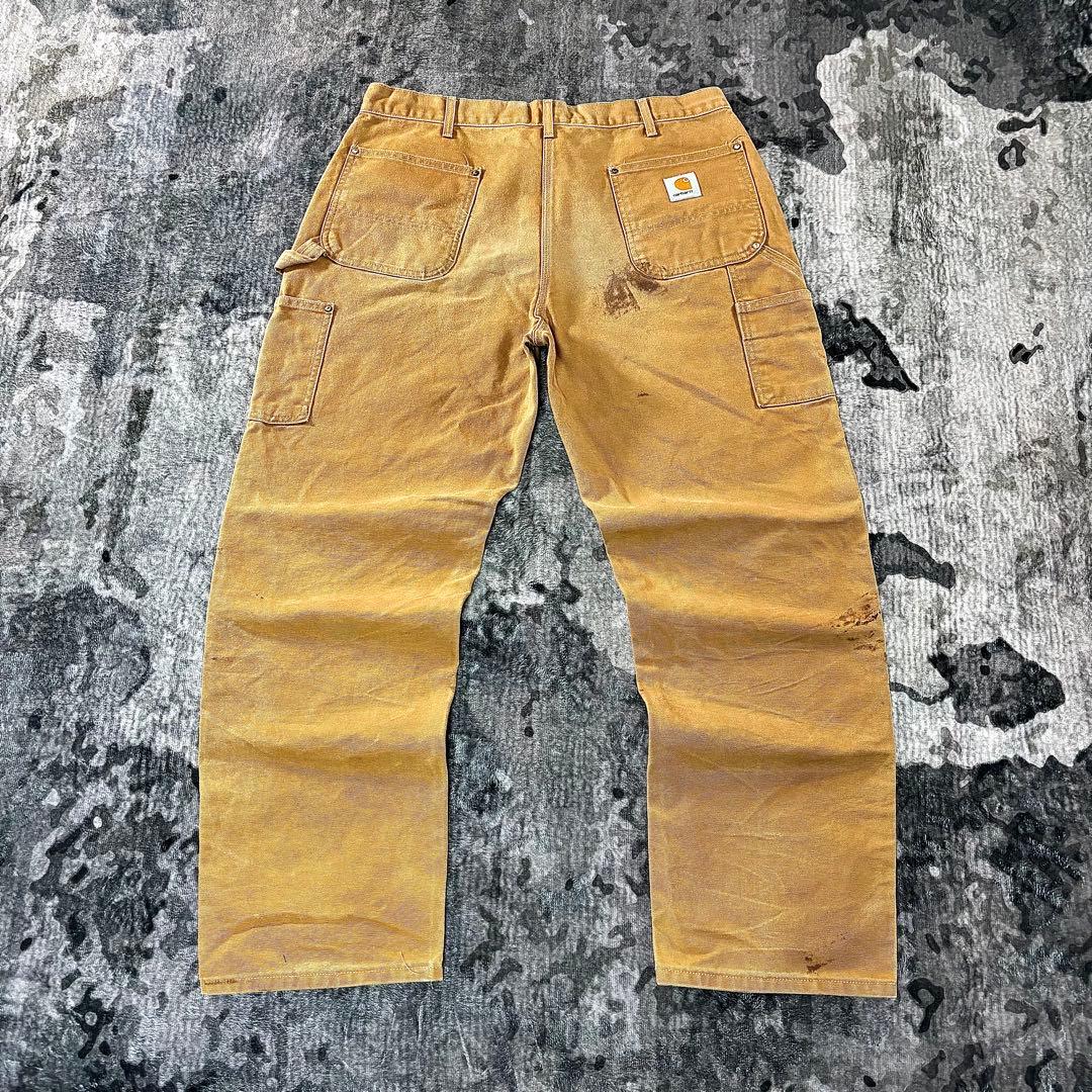 コメ欄セール！スペシャル ダック地 ダブルニー 雰囲気系 フェード感◎ ゆるだぼ