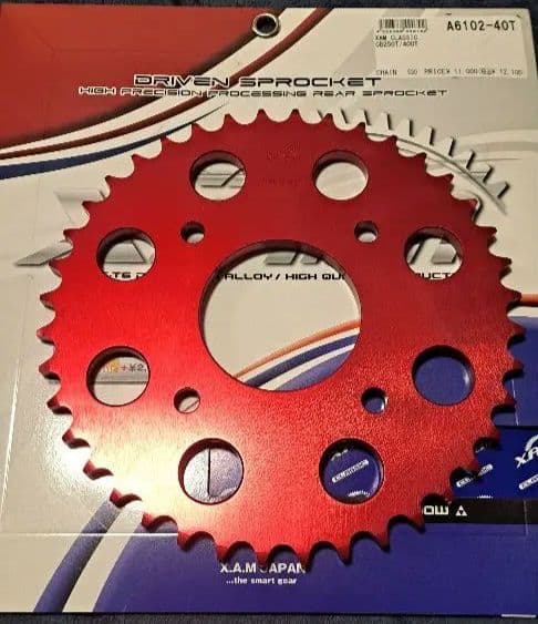 ホーク　CB250/400T.N X.A.M ドリブン　スプロケット