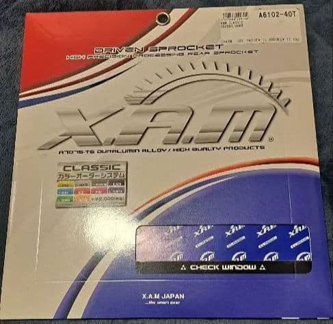 ホーク　CB250/400T.N X.A.M ドリブン　スプロケット