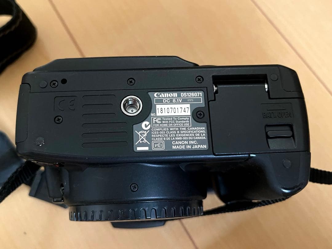 Canon EOS Kiss N ダブルズームセットデジタル一眼レフ