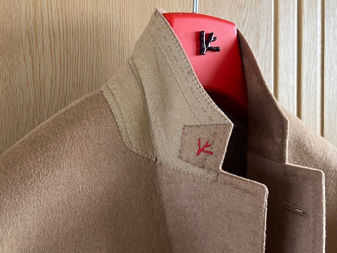 ISAIA イザイア CORTINA キャメルヘア 100% ジャケット 50