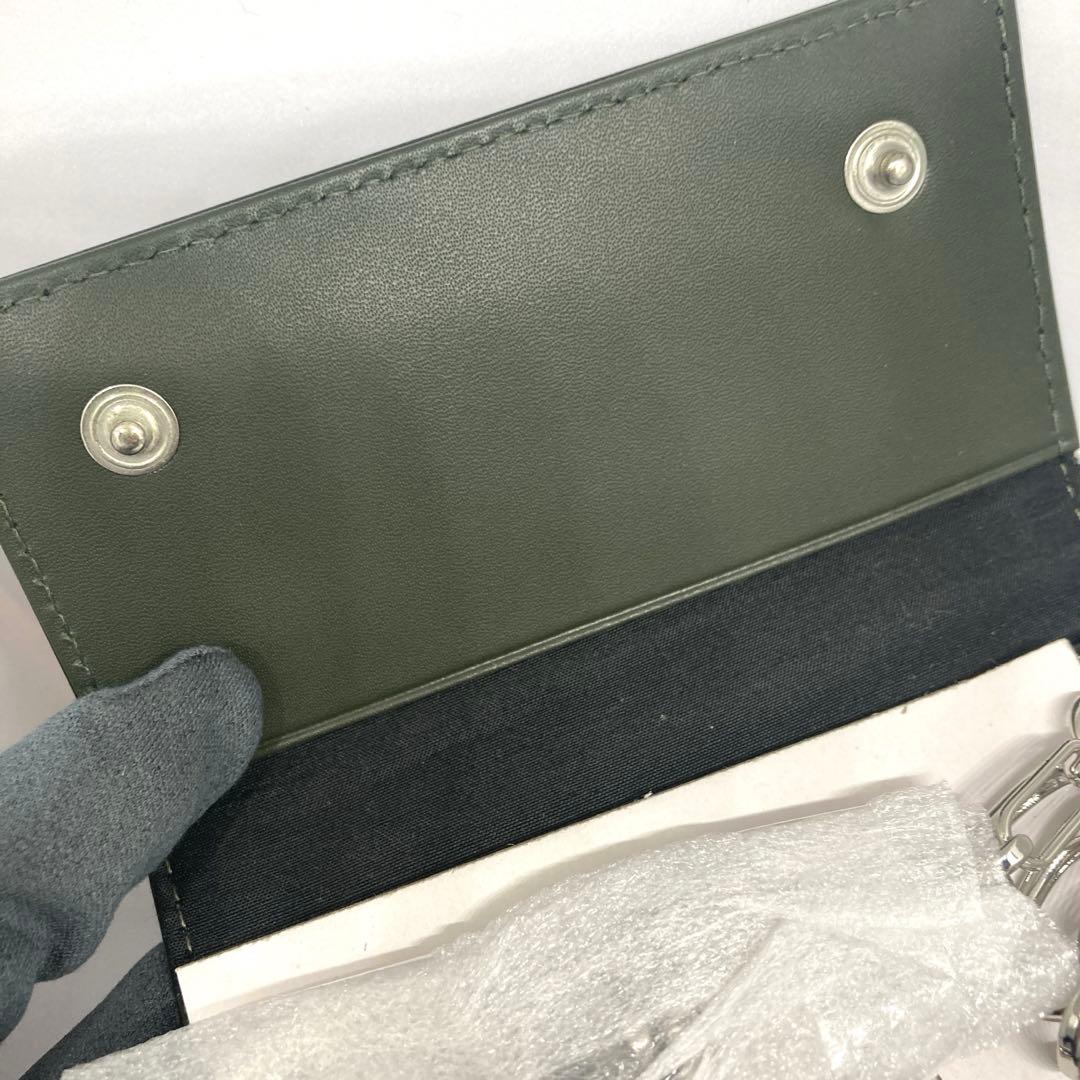 未使用品 DIESEL ディーゼル ６連 キーケース キーリング付き Dロゴ