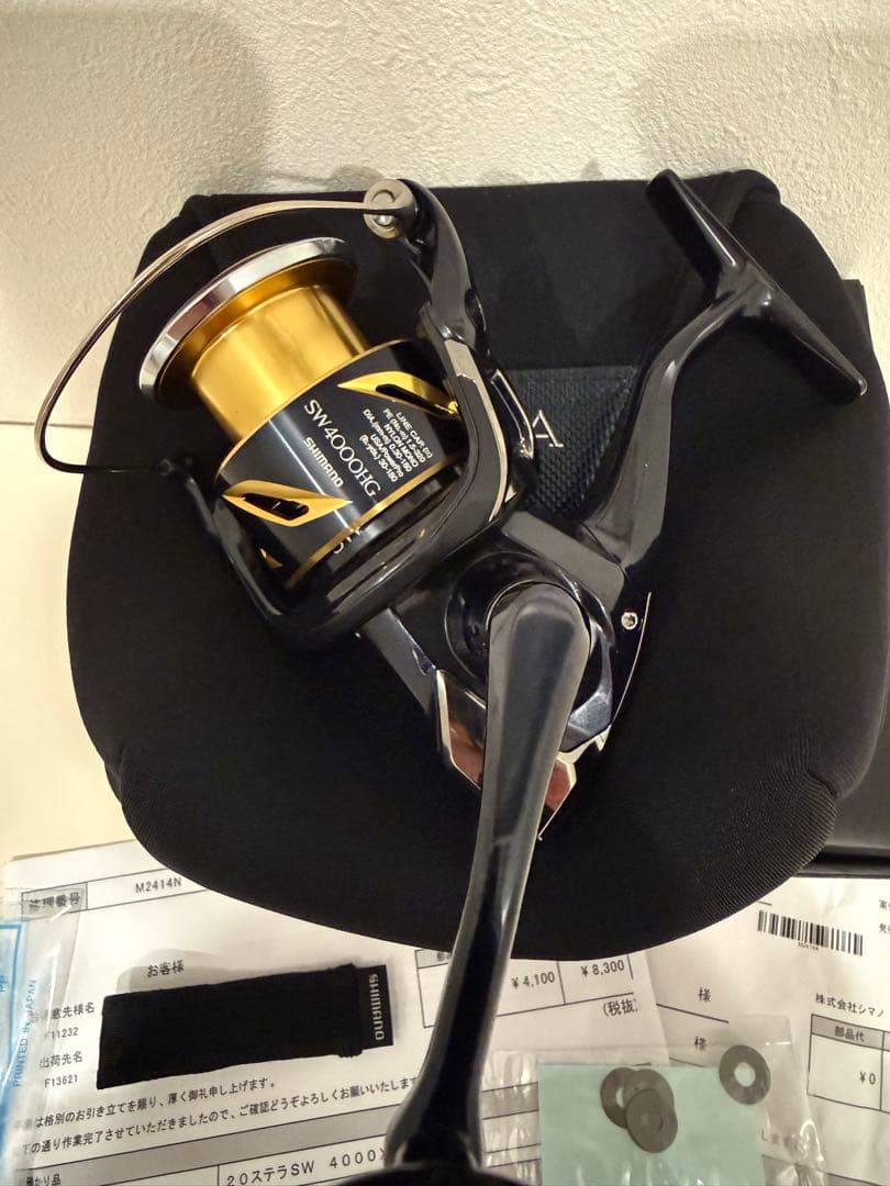 シマノ 20 ステラ SW 4000XG OH済み 替えスプール付き