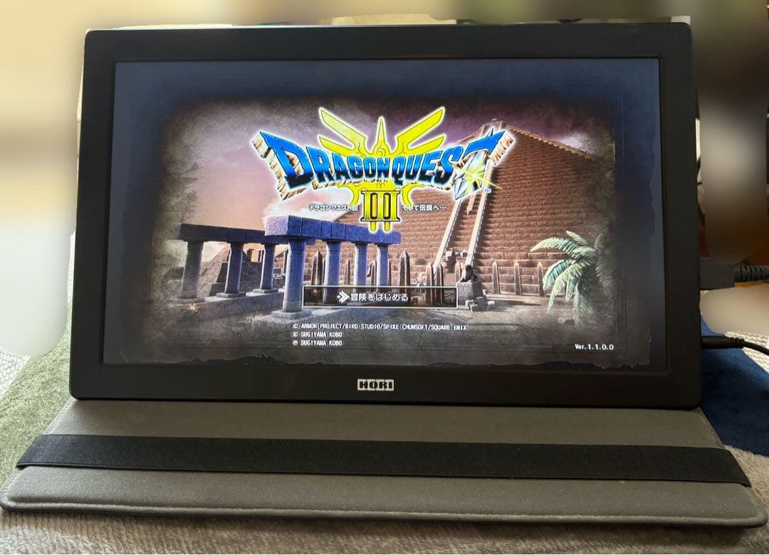 PlayStation4 ポータブルゲーミングモニター PS4 HORI