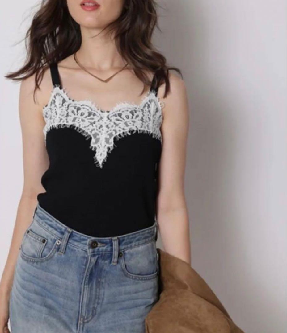 Apuweiser-riche レーストリムニットアンサンブル