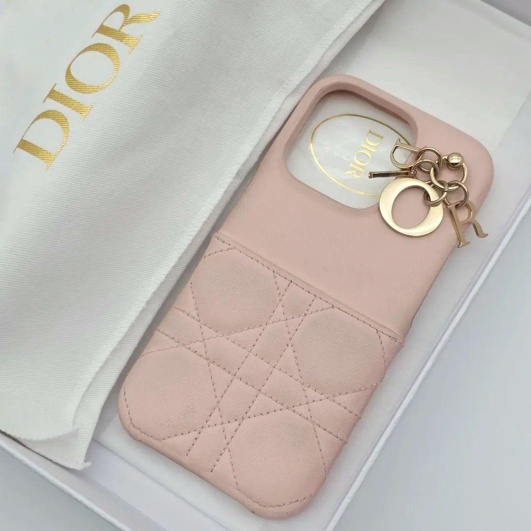 箱付き✨Christian Dior iphone16pro ケース カナージュ